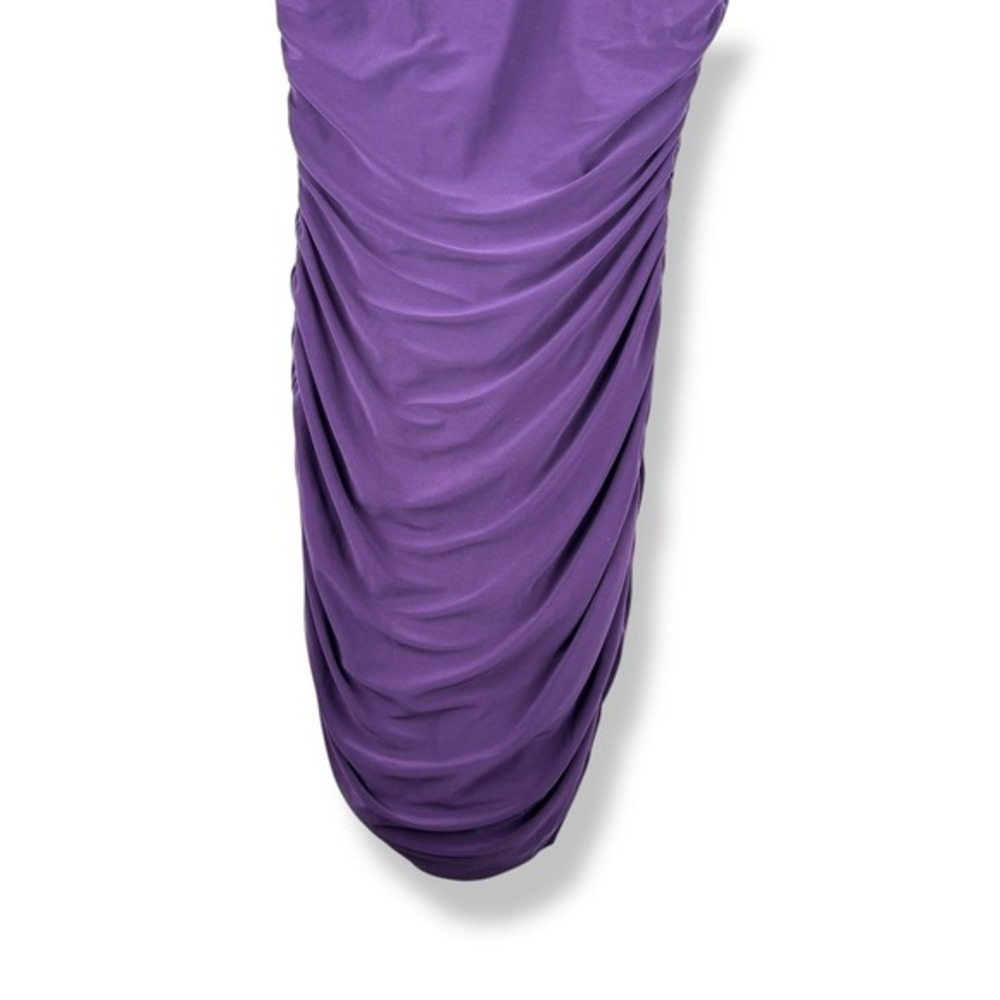 Y2K Deb Bodycon Mini Dress Juniors Size Small Clubwear Party Ruched Rosette - Picture 9 of 9